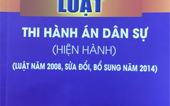 Luật thi hành án dân sự sửa đổi 2014