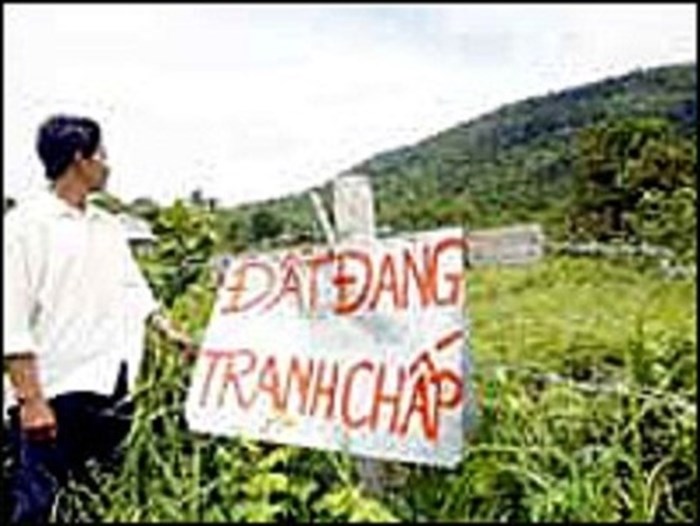 Các loại tranh chấp đất đai