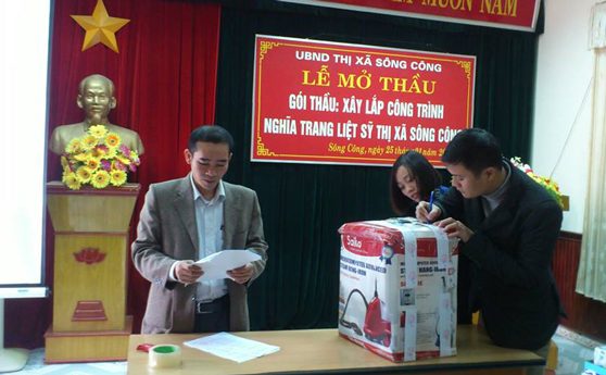 Hoạt động đấu thầu trong xây dựng cơ bản