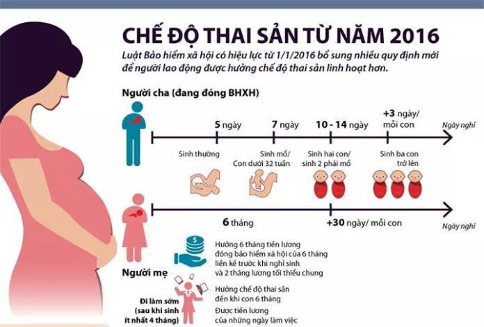 Hướng dẫn chuẩn bị hồ sơ hưởng chế độ thai sản