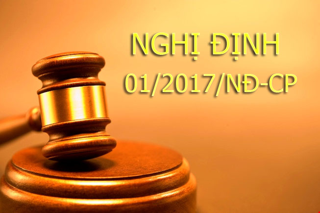Nghị định 01/2017/NĐ-CP hướng dẫn trong việc công nhận, cấp GCN QSDĐ