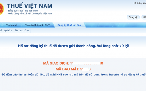 MAI PHONG LAWFIRM  – Thủ tục đăng ký thuế online có thể bạn chưa biết?
