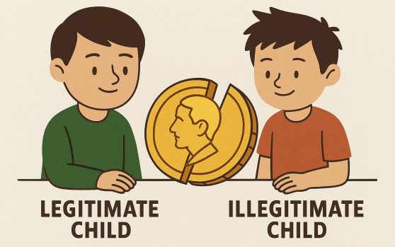 Con ngoài giá thú có được quyền hưởng di sản thừa kế không?