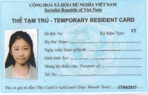 Gia hạn tạm trú cho người nước ngoài tại Việt Nam