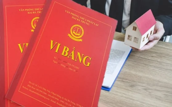 Lập vi bằng để chuyển nhượng quyền sử dụng đất?