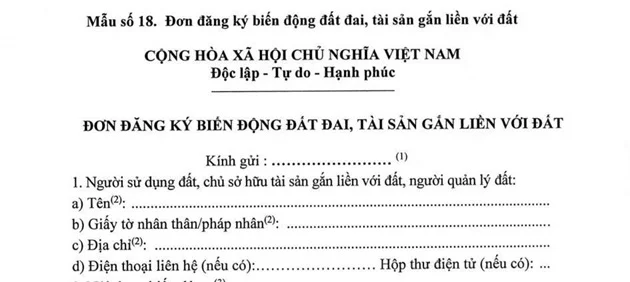 Cách xác định thời điểm xử phạt hành vi không đăng ký biến động đất đai