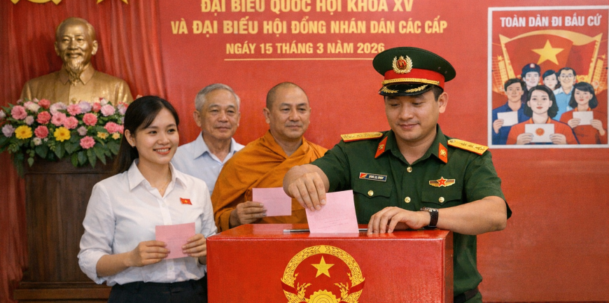 Có được nhờ người khác đi bầu cử hộ không?