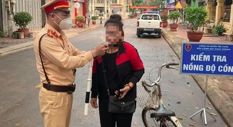 Đi xe đạp vi phạm nồng độ cồn bị phạt như thế nào?